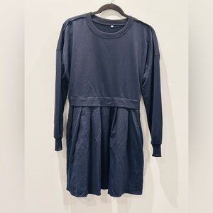 NWOT sweatshirt dress